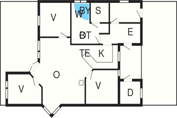 6 Person Holiday Home In Ansager Extérieur photo