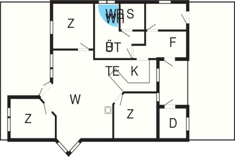 6 Person Holiday Home In Ansager Extérieur photo